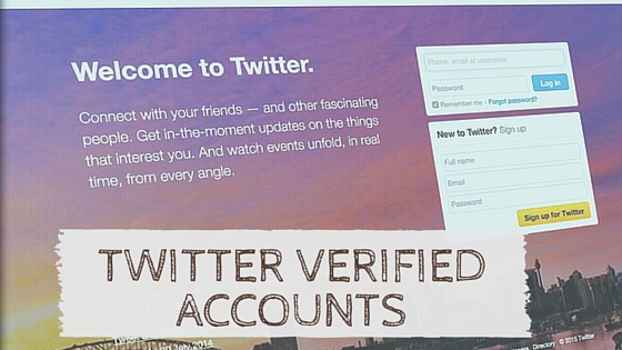 Twitter Verified Accounts